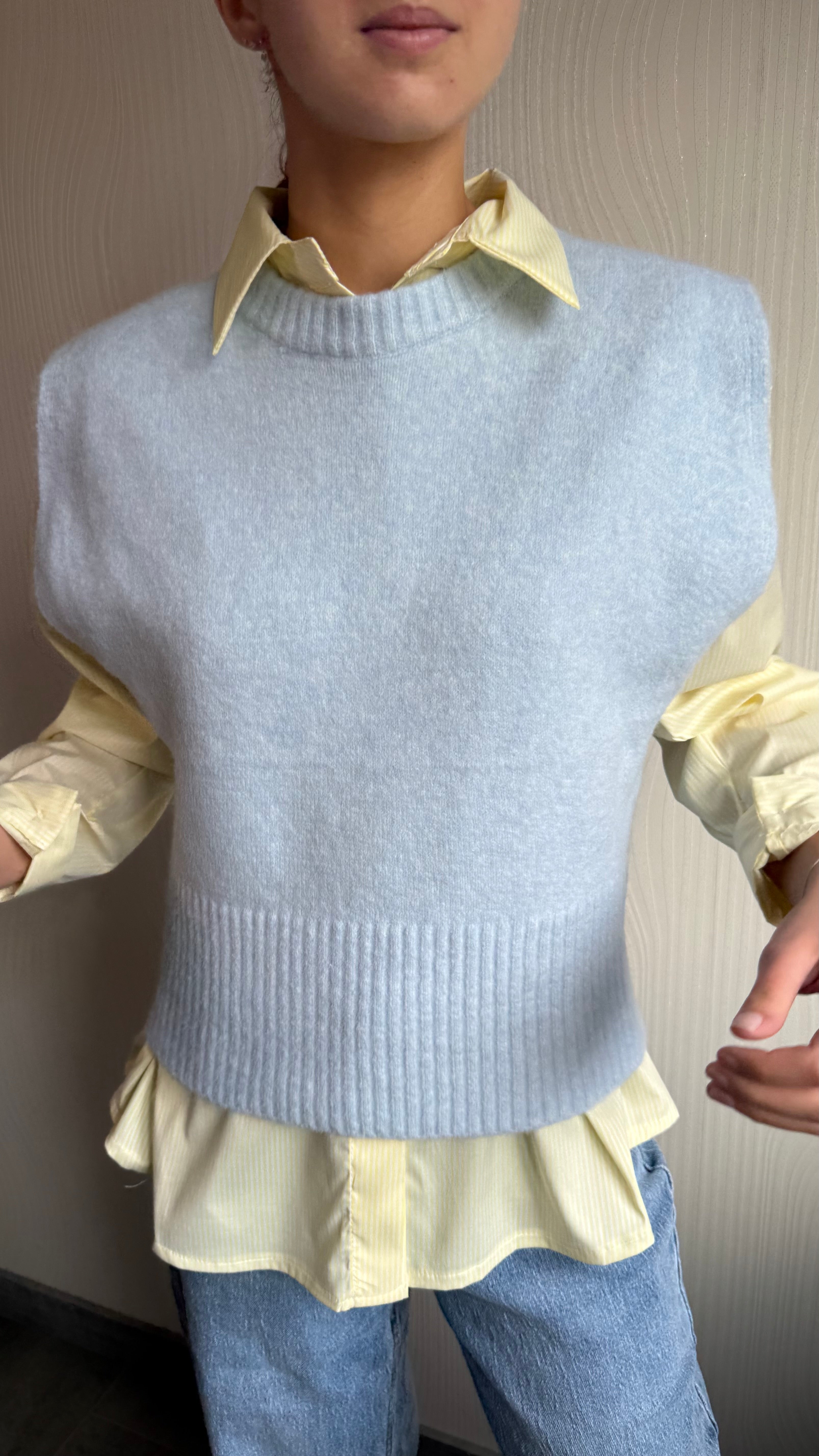 pull sans manches