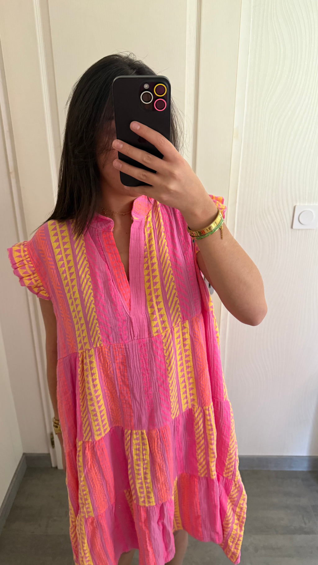 Robe gaze de coton