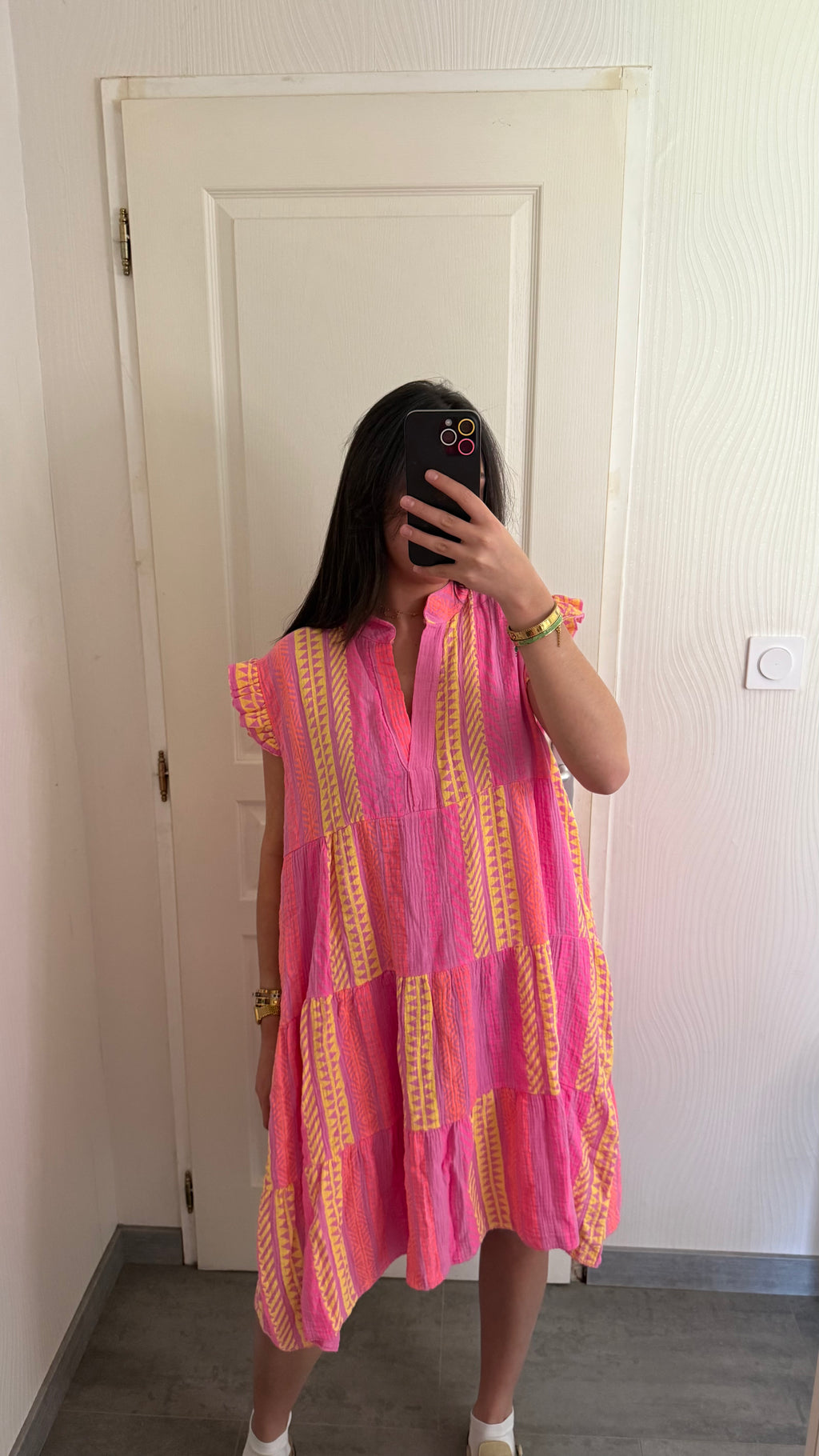 Robe gaze de coton