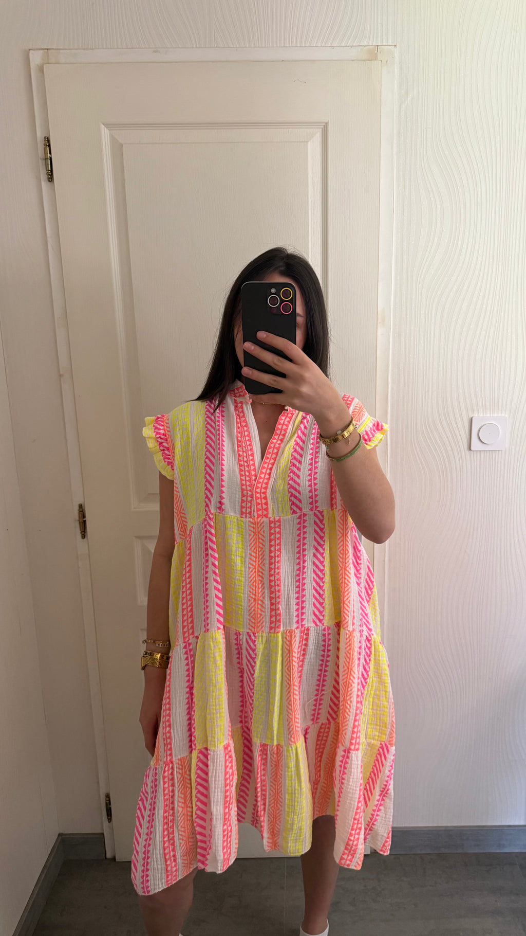 Robe gaze de coton