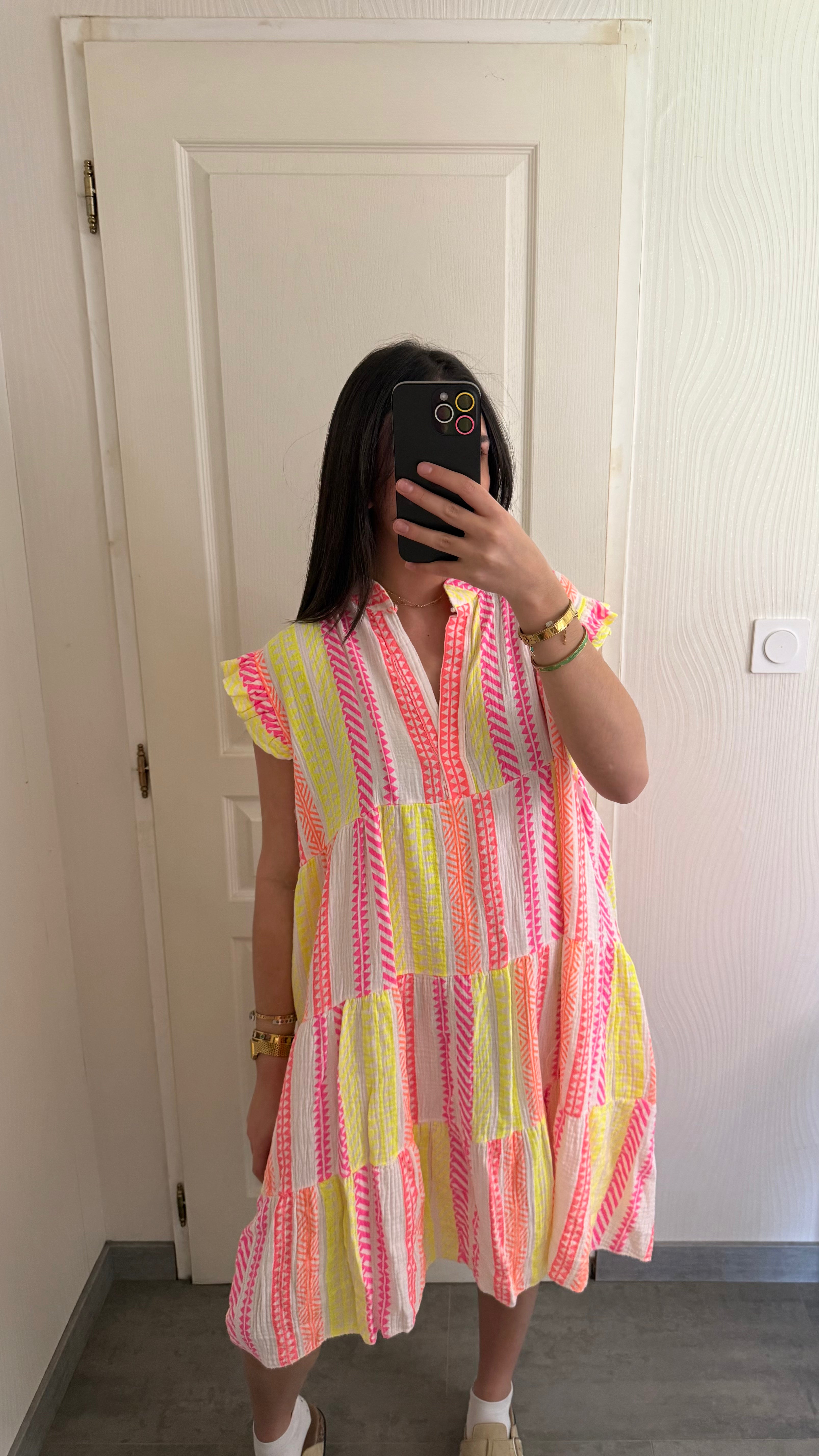 Robe gaze de coton