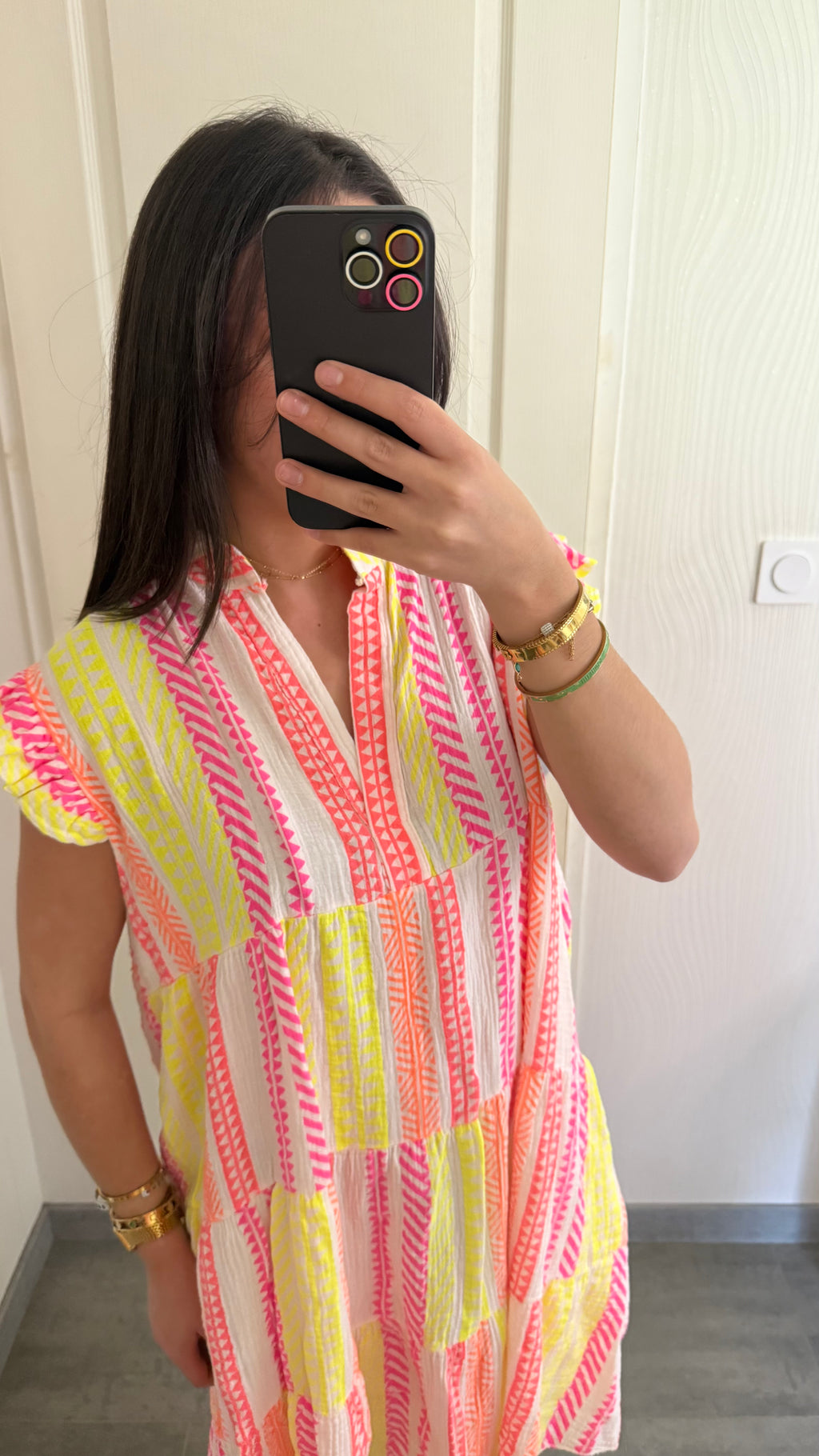 Robe gaze de coton