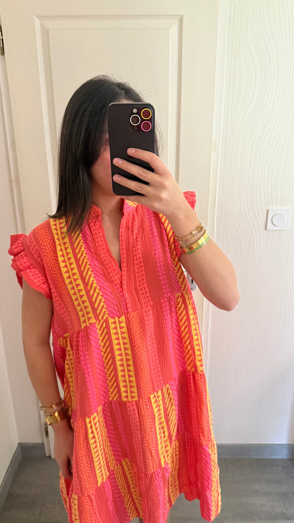 Robe gaze de coton