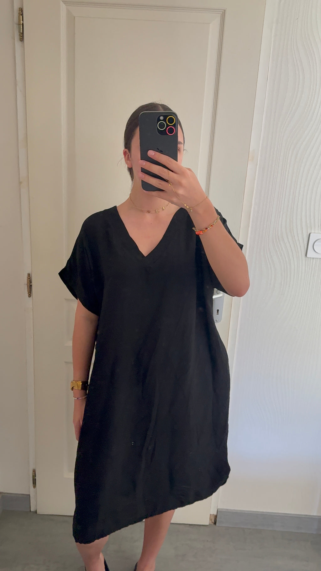Robe mi-longue