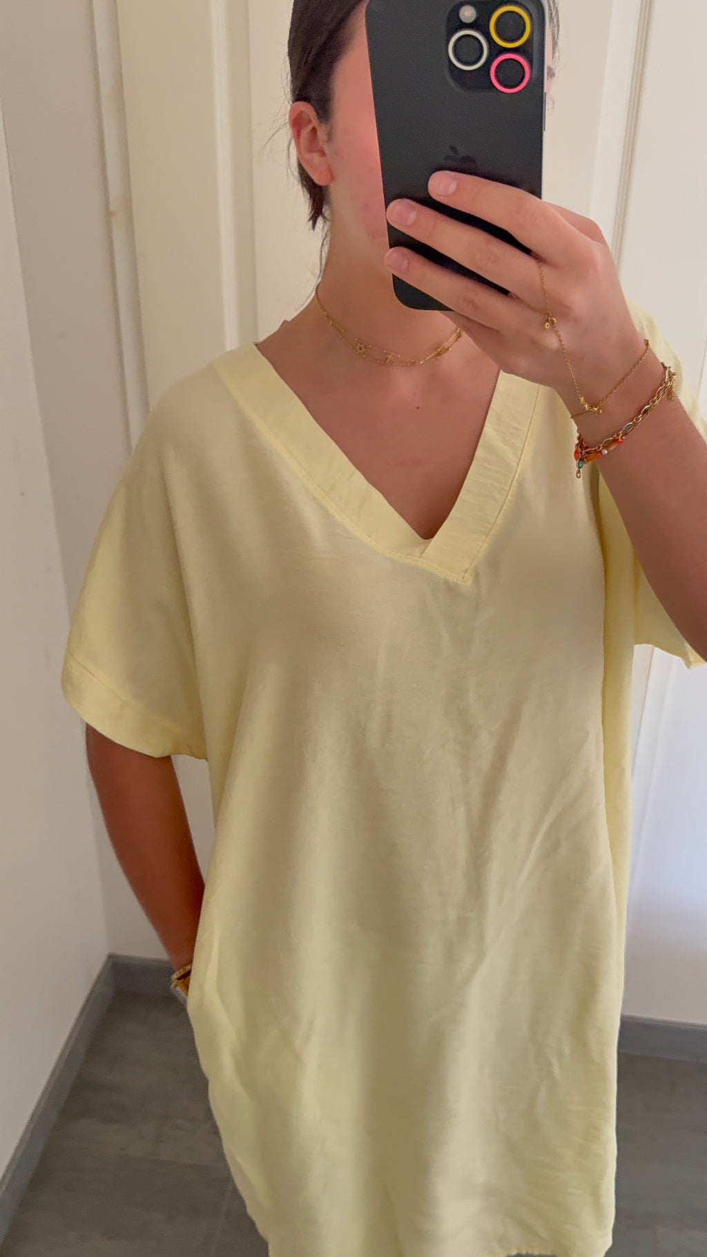 Robe mi-longue