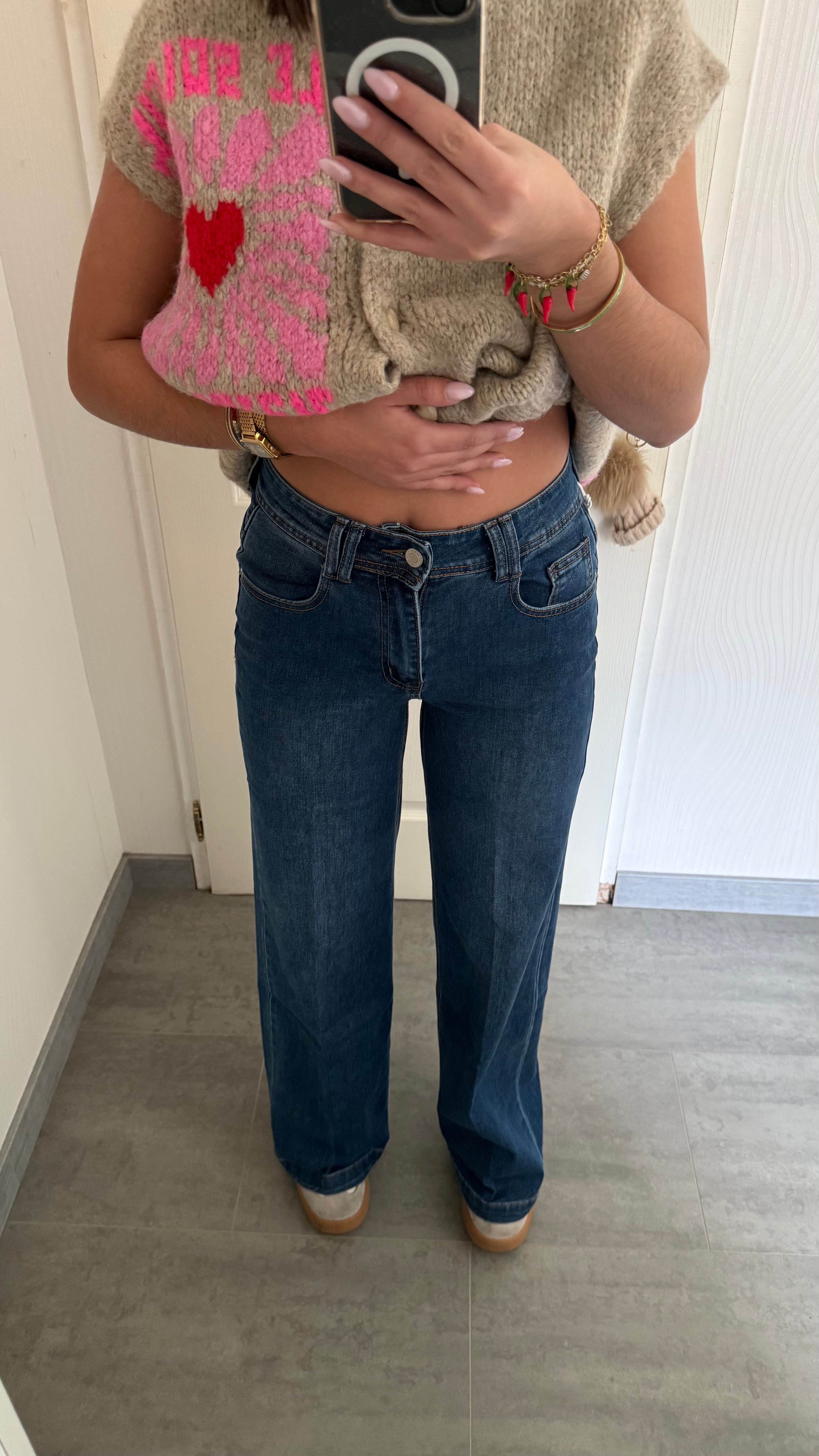 jean à détails
