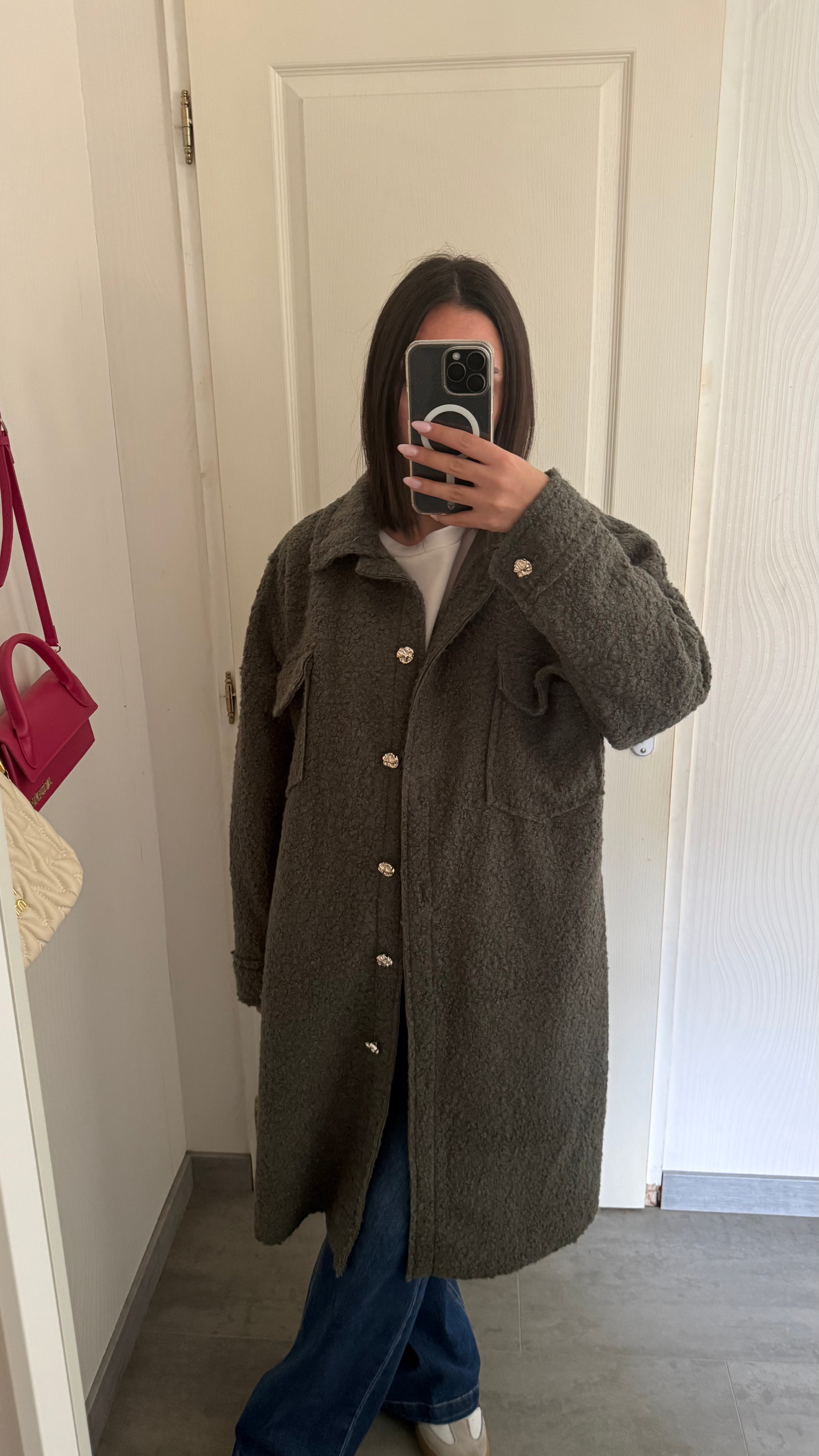 veste surechemise longue