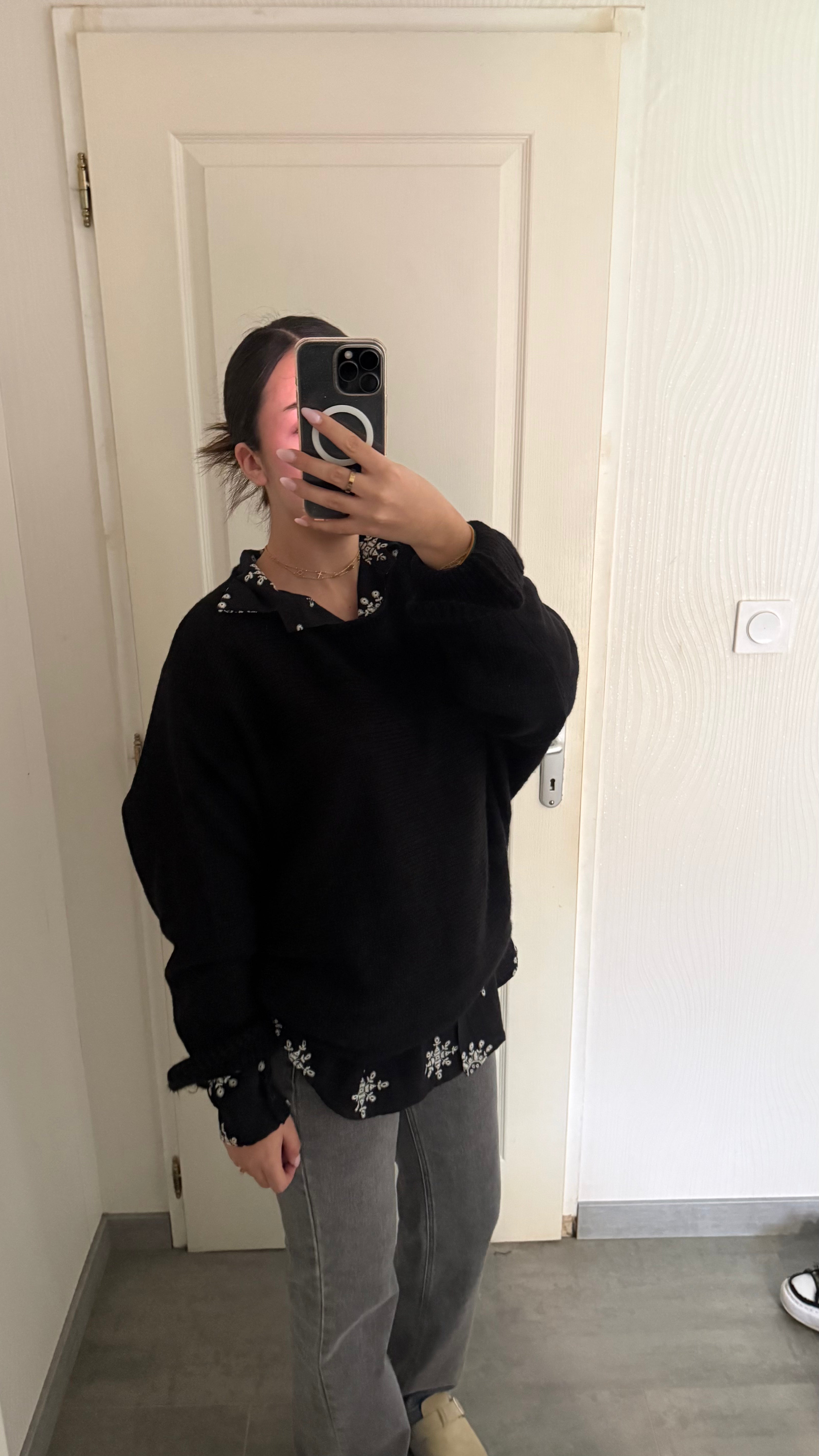 chemise motifs flocons