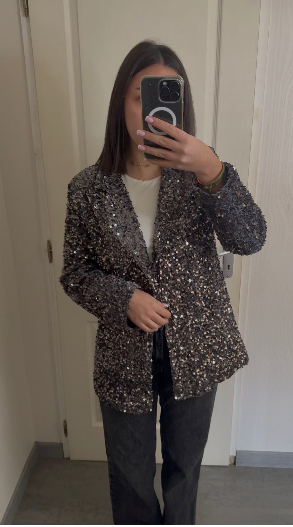 Blazer à paillettes