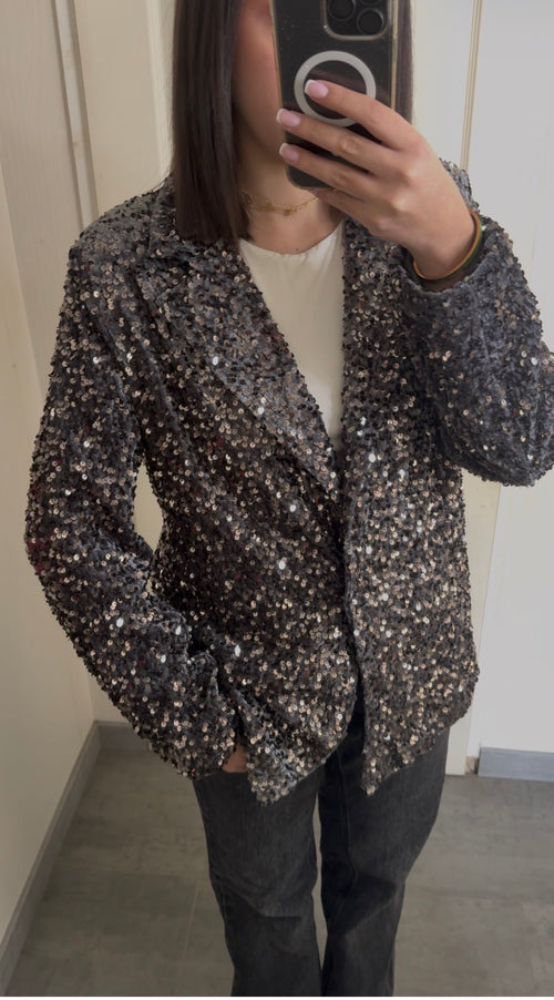 Blazer à paillettes