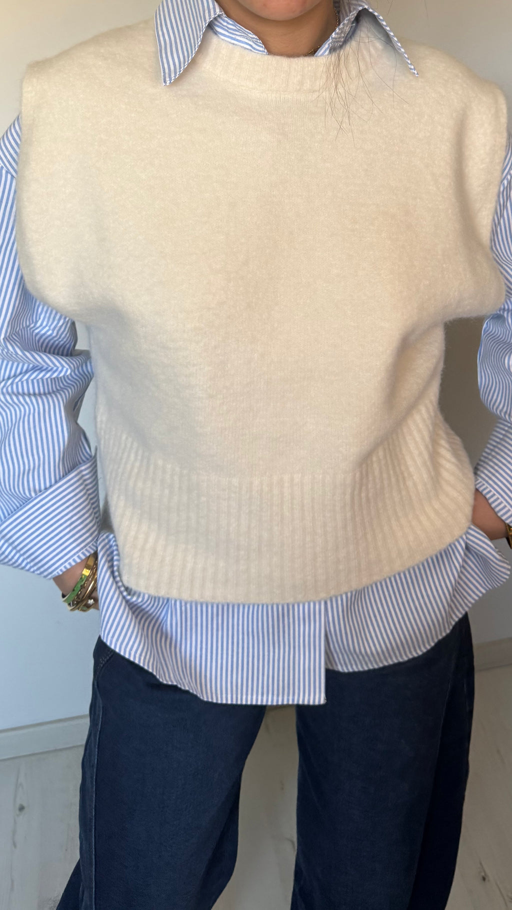 pull sans manches