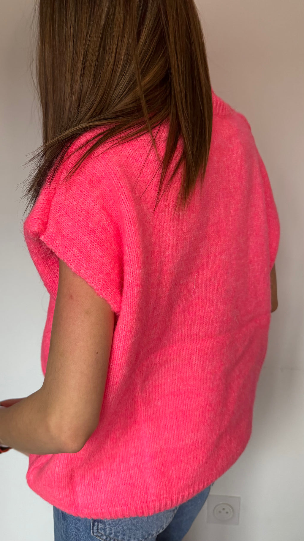 pull détails doré
