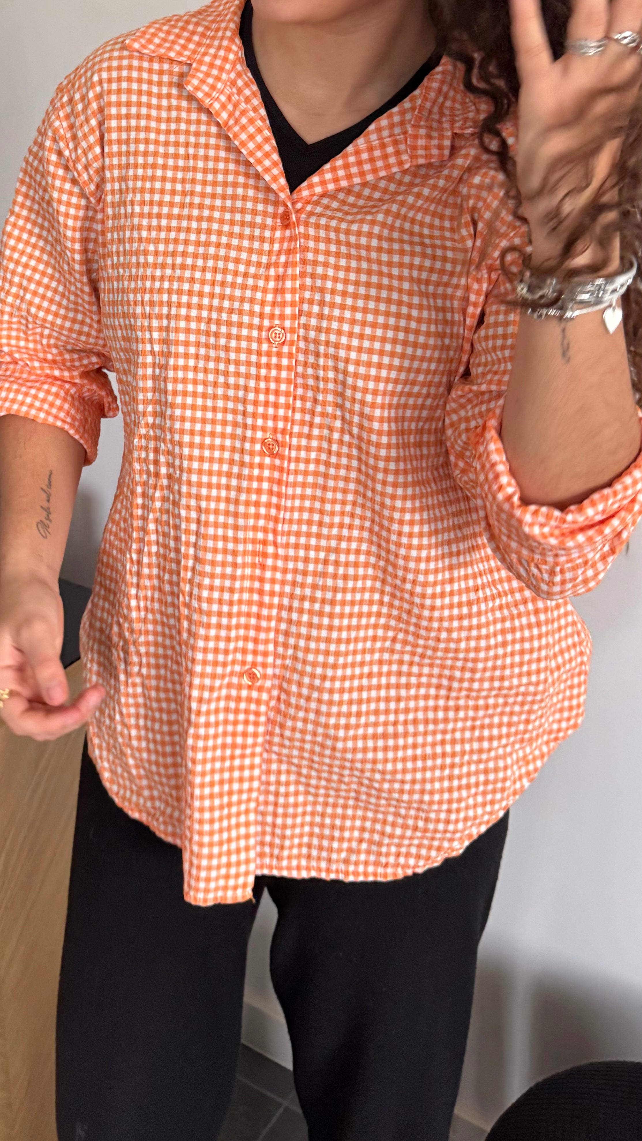 chemise vichy