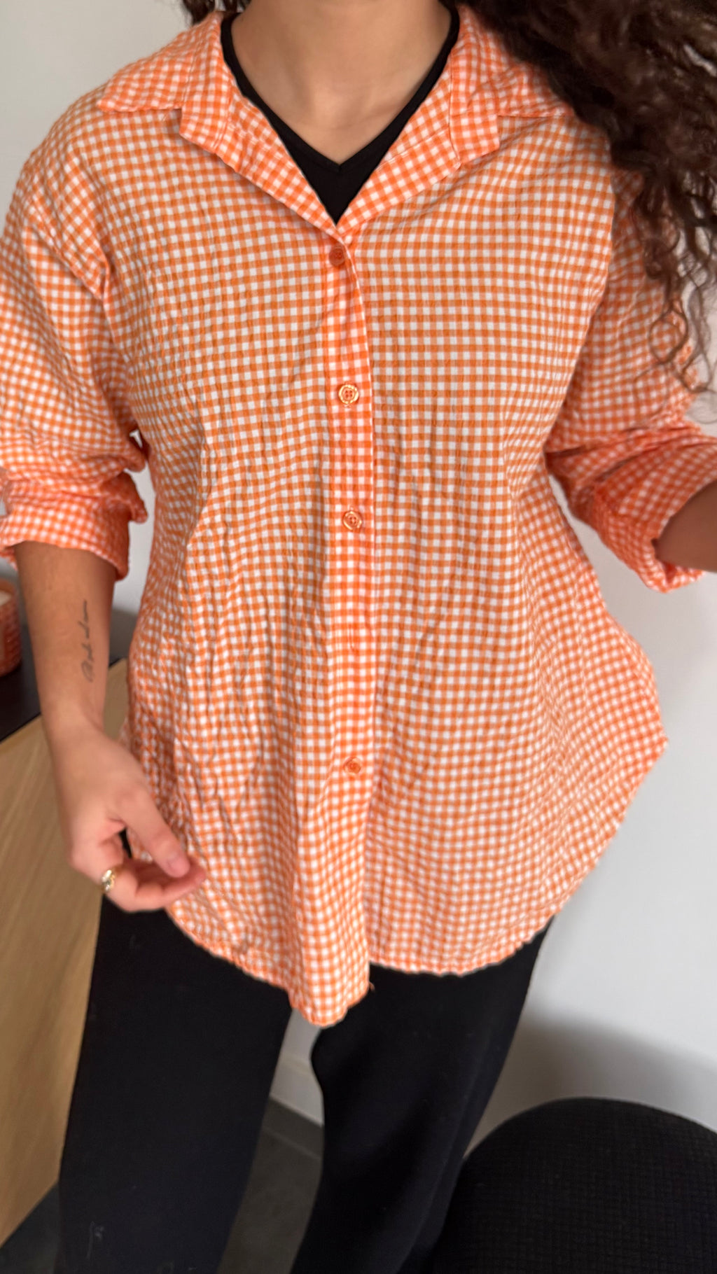 chemise vichy