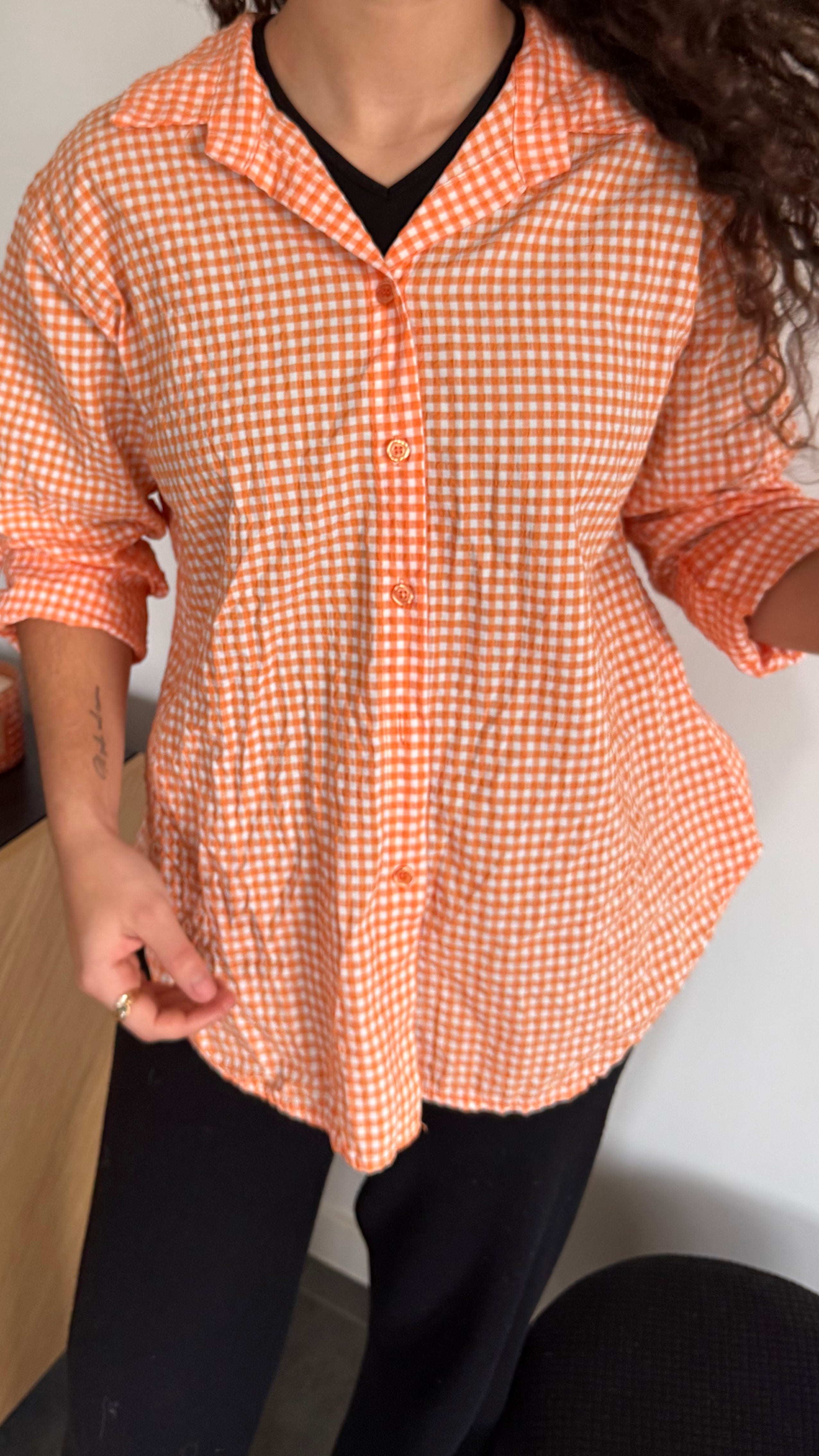chemise vichy