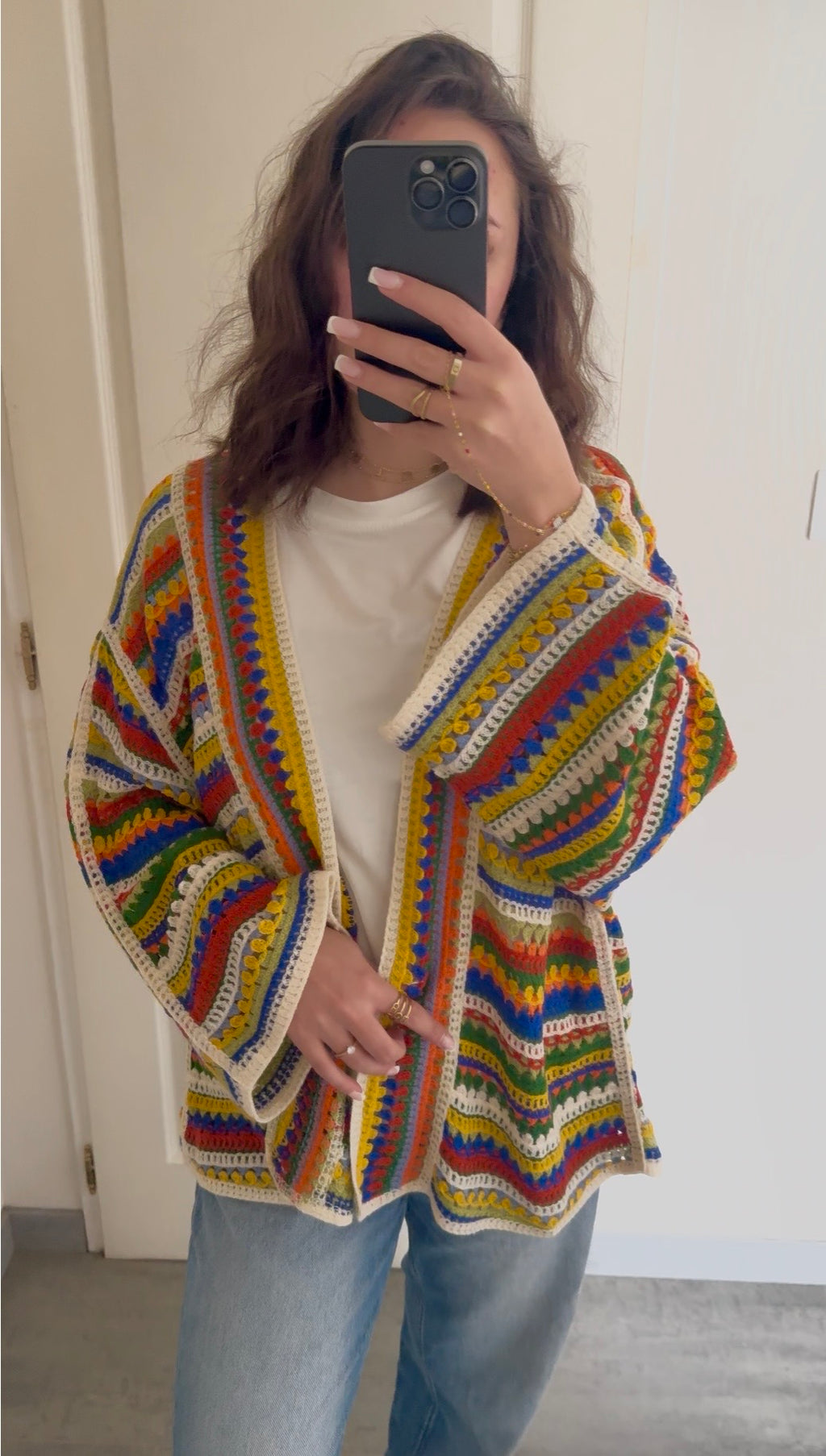 gilet style crochet